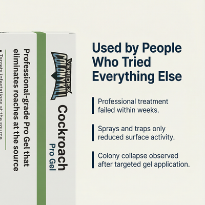 Veridex ColonyKill™ Cockroach Pro Gel