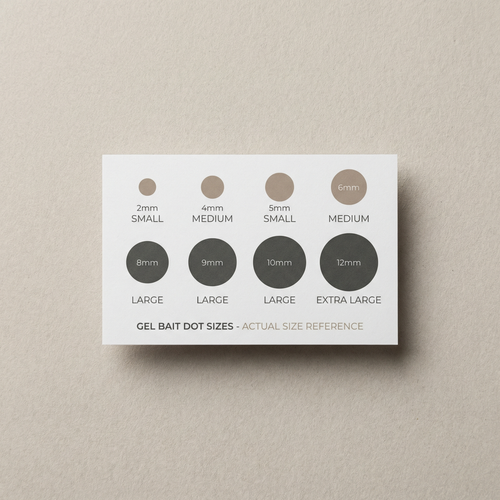 Gel Application Guide Card